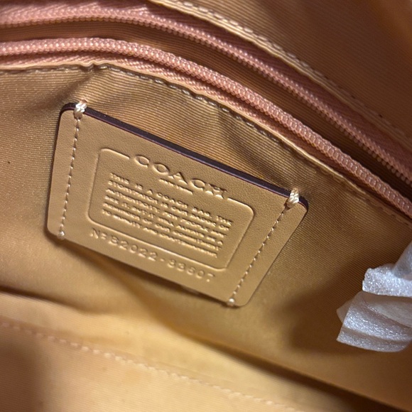 EUC Coach Rowan Satchel, Brown and Honey - Picture 7 of 7